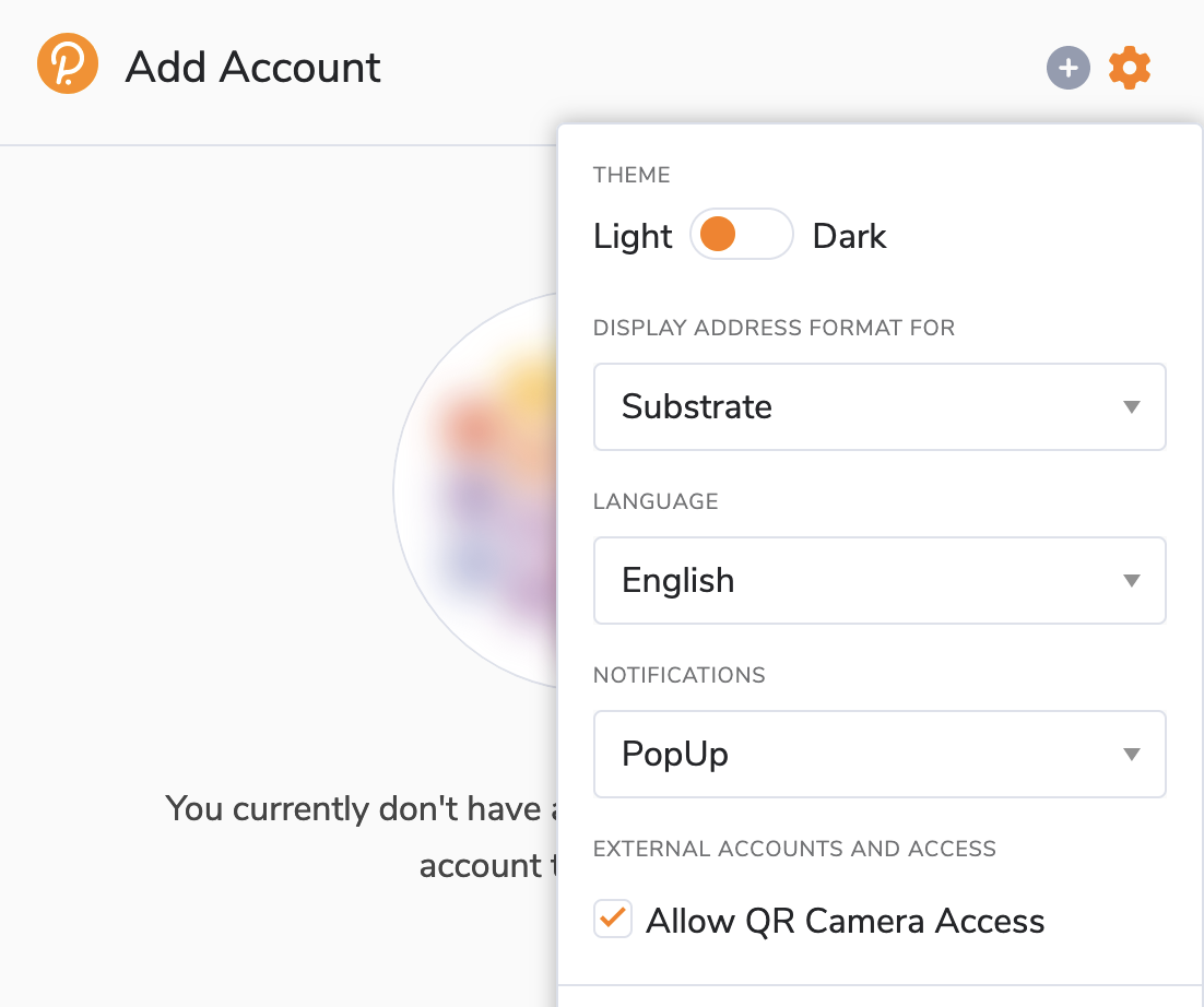 Enable camera access